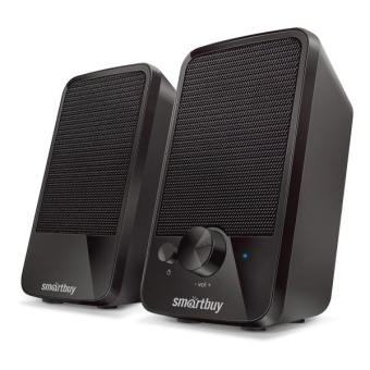 Колонки SMARTBUY SBA-4850 W30, 2x3W, USB, чёрные 1