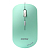Мышь SMARTBUY SBM-288-LG, бесшумная, USB, 2400dpi, с подсветкой, 4 кнопки, зеленая