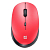 Мышь DEFENDER Auris MB-027, беспроводная, USB, 1600dpi, 4 кнопки, бесшумная, красная