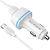 АЗУ BOROFONE BZ14 2 USB, 2,4A, с кабелем Type-C, белый