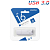 Флеш-карта SMARTBUY 16GB Clue, USB 3.0, белая