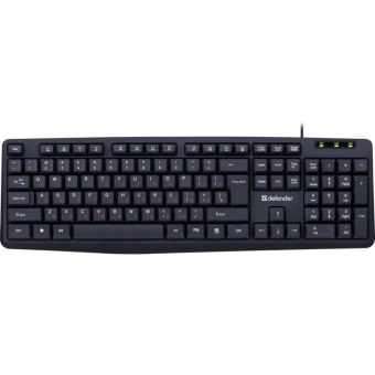 Клавиатура DEFENDER Concept HB-164, USB, черная 1