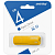 Флеш-карта SMARTBUY  4GB Clue, USB 2.0, жёлтая