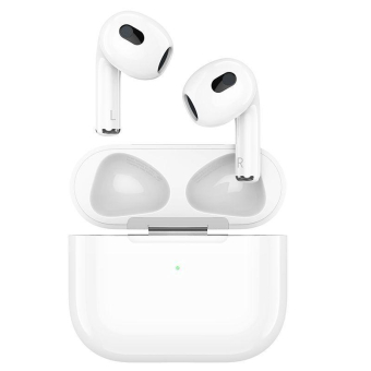Наушники HOCO EW46 TWS Bluetooth 5.3 Dodge Cat, беспроводные, вкладыши, чехол-кот синий, белые2