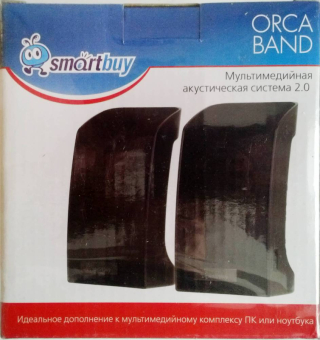 Колонки SMARTBUY SBA-1000 Orca Band, 2x3W, USB 1