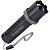 Фонарь Космос KOS117Lit 1св/д,(лит.аккум.0,45Ah),70lm,линза,zoom,100м,з/у USB,чёрный, пластик