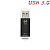 Флеш-карта SMARTBUY 64GB V-Cut, USB 3.0, черная