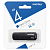 Флеш-карта SMARTBUY  4GB Clue, USB 2.0, чёрная