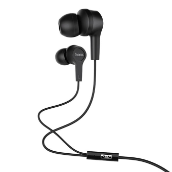 Наушники HOCO M50, внутриканальные, с микрофоном, чёрные 1