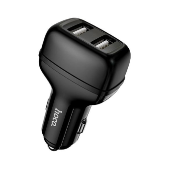 АЗУ HOCO Z36 2 USB, 2,4А, чёрный 1