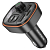 Автомобильный FM-модулятор Borofone BC59, Bluetooth, 2 USB, Type-C, PD15W, QC3.0, дисплей, чёрный