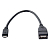 Кабель PERFEO MicroUSB, F-M, 1,0м, OTG (U4204)