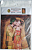 Вышивка на искусственном шелке "Поцелуй" (Густав Климт) ББ-404 (20*30см)