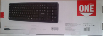 Клавиатура SMARTBUY SBK-112U-K, USB, черная 3