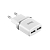 Адаптер HOCO  C12 2 USB, 2,4A, белый