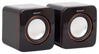 Колонки DEFENDER SPK 530, 2x2W, USB, чёрные 4