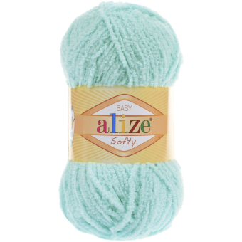 Softy (100% микрополиэстер) 50гр. 115м. №669 мята 1