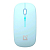 Мышь DEFENDER Coda MB-261, беспроводная, USB + Bluetooth, 1600dpi, бесшумная, голубая