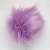 Помпон из искусственного меха (12 см) №58 сирень