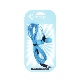 Наушники AUDIO ENERGY ZY-2217 внутриканальные, синие 1