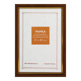 Фоторамка 21x30 Пластик RP  686 ольха 1