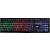 Клавиатура DEFENDER Arx GK-196L, USB, игровая, мультимедийная, с подсветкой