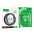 Кабель HOCO X116 MicroUSB, 1,0м, 2.4A, ткань+нейлон, фиолетовый