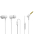 Наушники PERFEO Drum внутриканальные, с микрофоном, белые 1