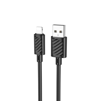 Кабель HOCO X88 Lightning, 2,0м, черный 1