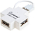 USB Разветвитель SMARTBUY SBHA-6900-W, 4 порта, USB 2.0, белый