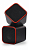 Колонки SMARTBUY SBA-2590 Cute, 2x3W, USB, чёрно-оранжевые