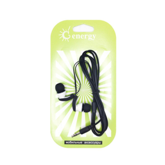 Наушники AUDIO ENERGY ZY-2216 внутриканальные, чёрные 1