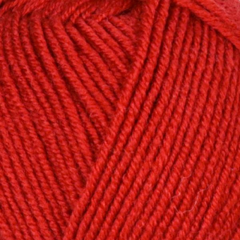 Merino Gold 200 (49% шерсть меринос + 51% акрил) 100гр. 200м. №033 Красный 2