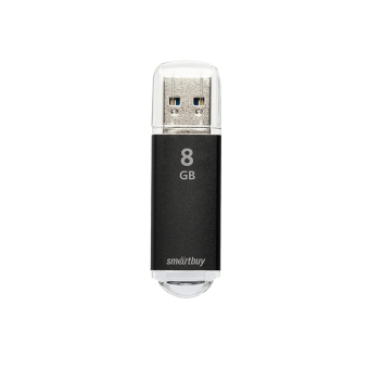 Флеш-карта SMARTBUY  8GB V-Cut, USB 2.0, черная 1