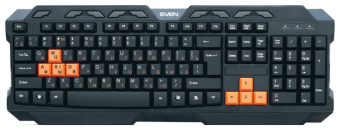 Клавиатура SVEN 9700 Challenge, USB, игровая, чёрная 1
