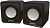 Колонки PERFEO PF-128B(5127) Wave, 2x3W, USB, чёрные