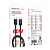 Кабель BOROFONE BX120 Type-C - Type-C, PD60W, 3,0A, 1,0м, в оплетке, чёрный