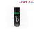 Флеш-карта SMARTBUY 16GB Glossy, USB 3.0, тёмно-серая