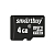 Карта памяти SMARTBUY  4GB MicroSD, Class 10