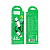 Кабель HOCO X117 Type-C - Type-C, 1,0м, PD60W, 3,0A, нейлон, с индикатором, чёрный