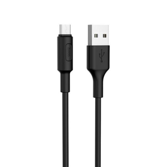 Кабель HOCO X25 MicroUSB, 2,0A, 1,0м, черный 1