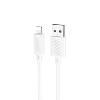 Кабель HOCO X88 Lightning, 2,0м, белый 1