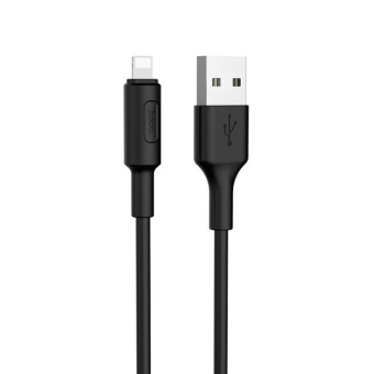 Кабель HOCO X25 Lightning, 1,0м, черный 1