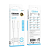 Кабель BOROFONE BX117 Type-C - Lightning, PD27W, 3,0A, 1,0м, нейлон, белый