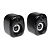 Колонки SMARTBUY SBA-4800 Rhapsody 2x3W, USB, RGB подсветка, черные