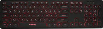 Клавиатура SMARTBUY SBK-328U-K, USB, мультимедийная, с подсветкой, черная 3