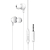 Наушники BOROFONE BM59, внутриканальные, с микрофоном, белые