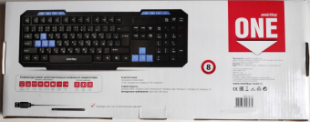 Клавиатура SMARTBUY SBK-221US-K, USB, мультимедийная, чёрная 2