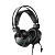 Наушники HOCO W110 полноразмерные, с микрофоном, игровые, с подсветкой, чёрные