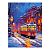 Кпн-327 Картина по номерам Lori 28,5х38 "Вечерний трамвай"